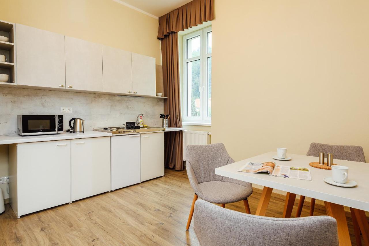 Trenčianske Teplice Apartmanovy Dom Grand - Contactless Check In מראה חיצוני תמונה